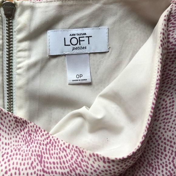 Ann Taylor Ruffle Dot Dress - Picture 4 of 8